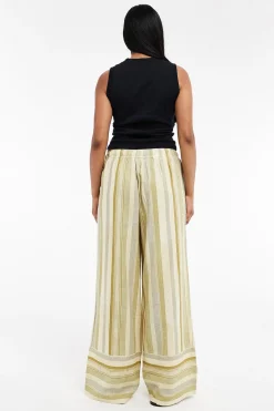 Pantal&oacute;n estampado de cord&oacute;n