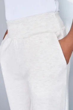 Pantalón jogger blanco