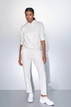 Pantalón jogger blanco