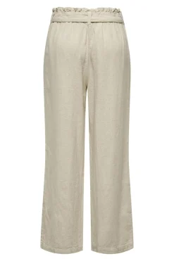 Pantal&oacute;n largo de lino