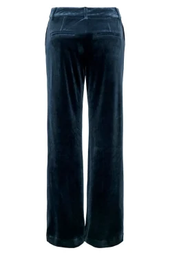 Pantal&oacute;n recto de terciopelo