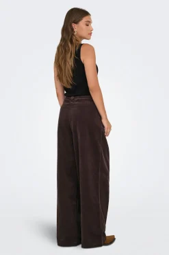 Pantal&oacute;n wide leg de pinzas