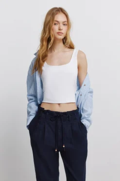 Pantalones de lino