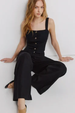 Pantalones de lino tailoring
