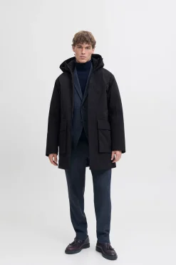 Parka clásica con capucha