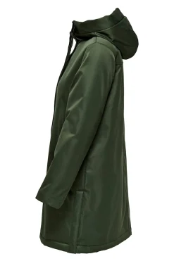 Parka con capucha