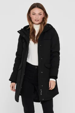 Parka con capucha