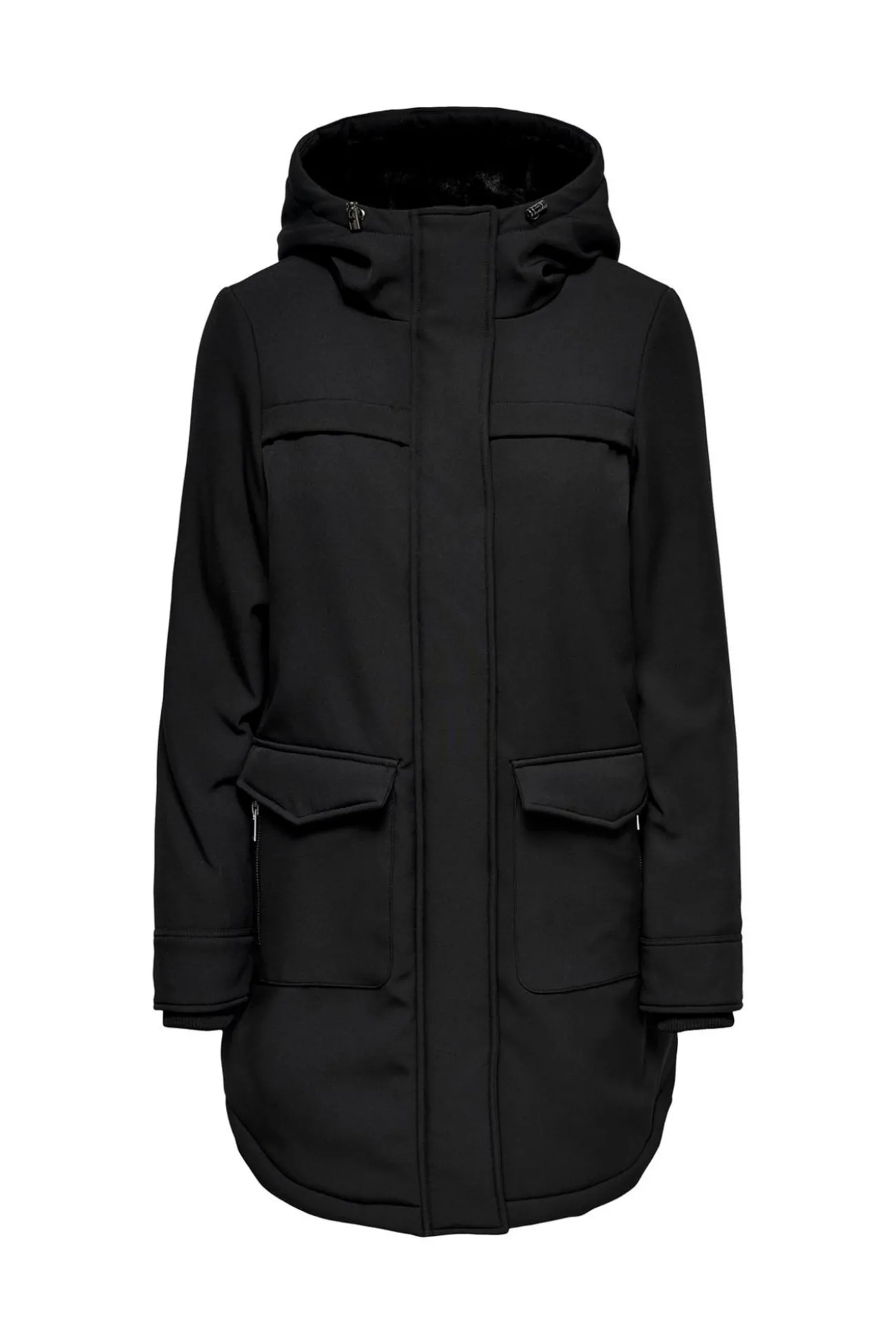 Parka con capucha