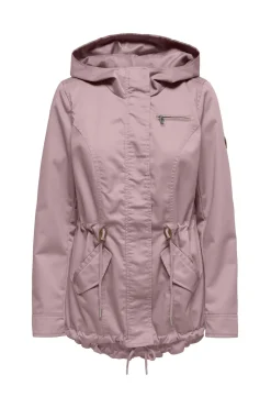 Parka con capucha