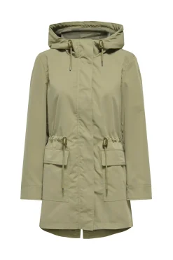 Parka con capucha