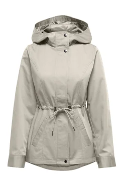 Parka con capucha