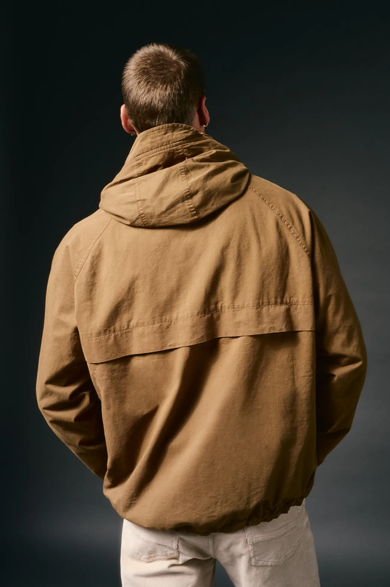 Parka corta algodón