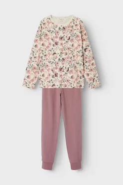 Pijama de ni&ntilde;a flores