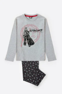 Pijama infantil largo estampado Star Wars