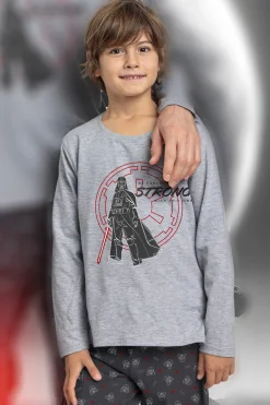 Pijama infantil largo estampado Star Wars