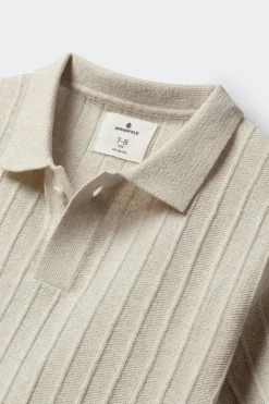 Polo manga corta tricot ni&ntilde;o