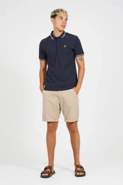 Polo piqu&eacute; de manga corta