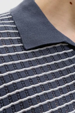 Polo punto relaxed fit algod&oacute;n