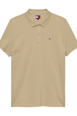 Polo slim manga corta