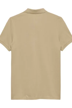 Polo slim manga corta