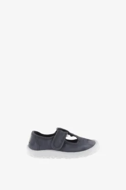 Sandalias barefoot lona tintada