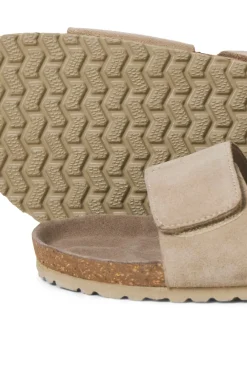 Sandalias serraje suela goma