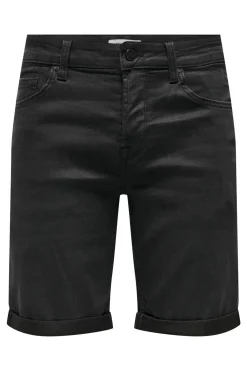 Short denim de hombre regular fit.