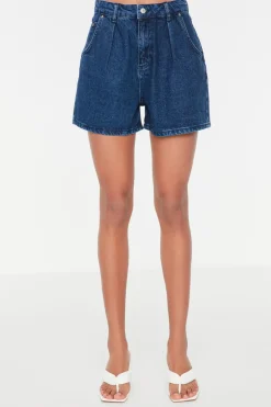 Shorts vaqueros rectos