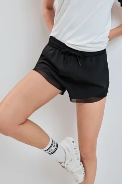 Short ultra ligero malla negro