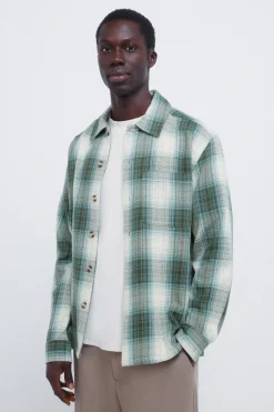 Sobrecamisa cuadros overshirt