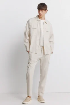 Sobrecamisa lino overshirt