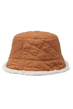 Sombrero de pescador acolchado y reversible de forro polar sherpa Winter Pass&trade; II unisex
