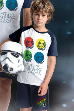 STAR WARS Pijama Manga Corta The Dark Strike para Niño