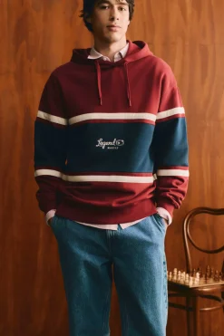 Sudadera capucha cortes