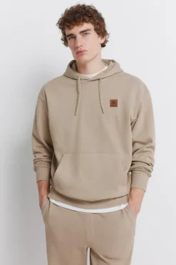 Sudadera capucha lisa