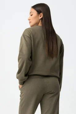 Sudadera con Bordado Frontal