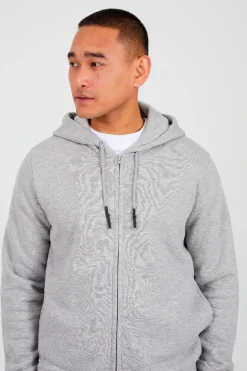 Sudadera con capucha y cremallera