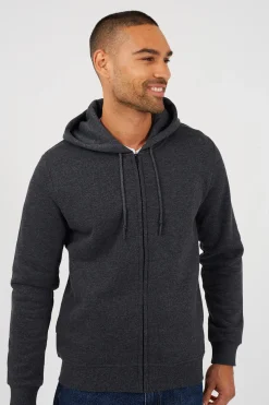Sudadera con capucha y cremallera