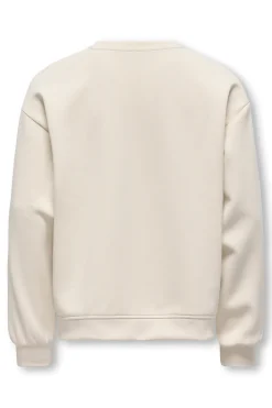 Sudadera con cuello redondo