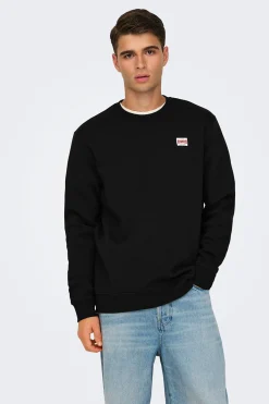 Sudadera con detalle frontal
