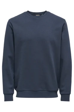 Sudadera cuello redondo