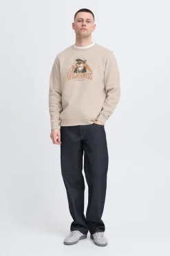 Sudadera cuello redondo