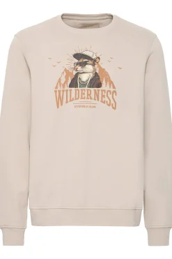 Sudadera cuello redondo
