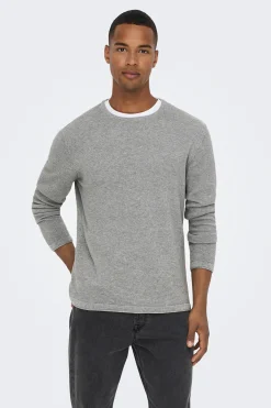 Sudadera cuello redondo