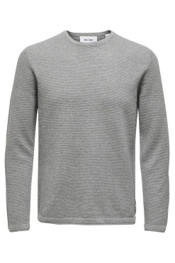 Sudadera cuello redondo