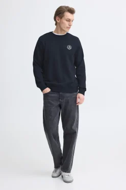 Sudadera cuello redondo logo