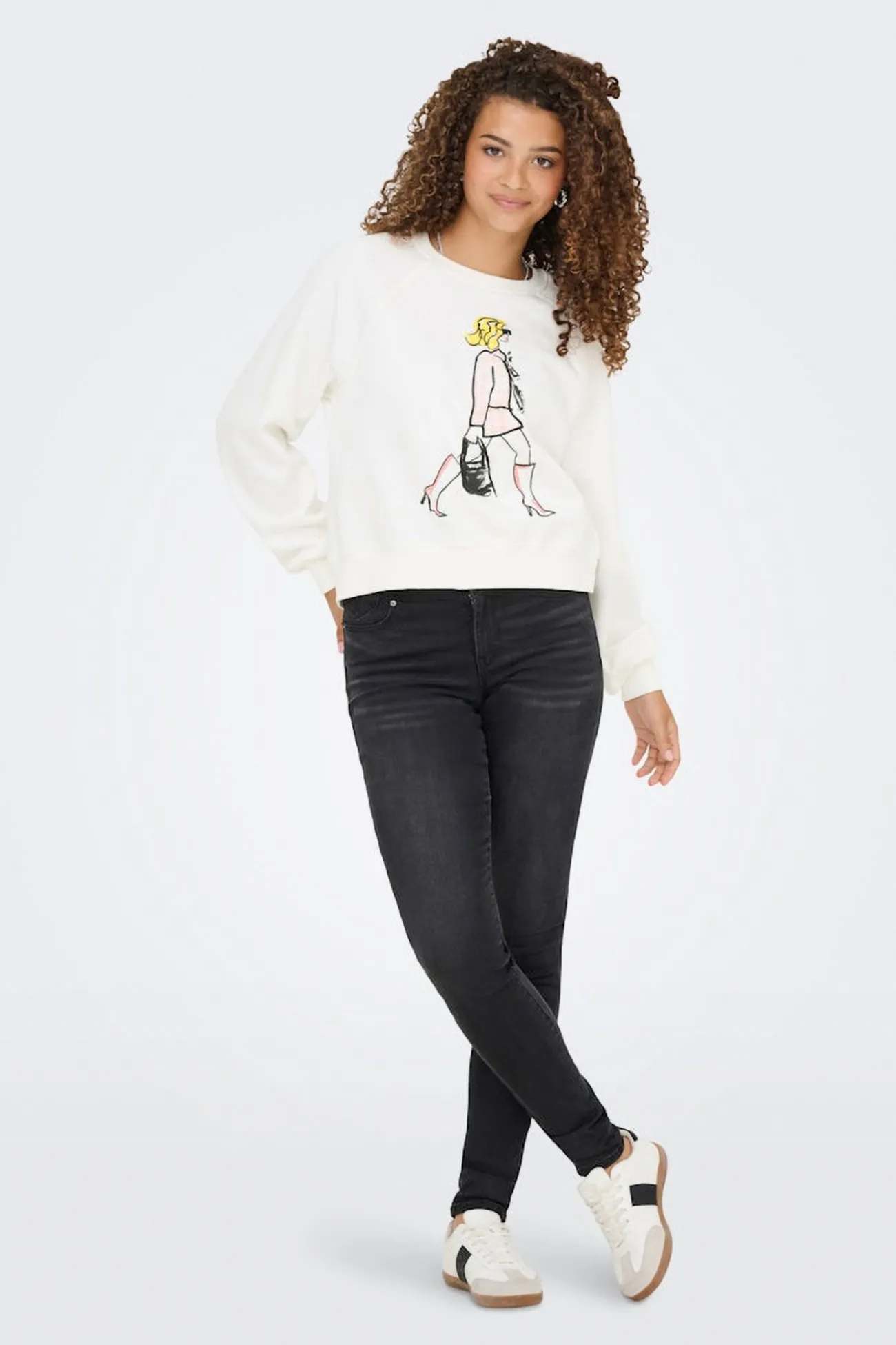 Sudadera dibujo frontal