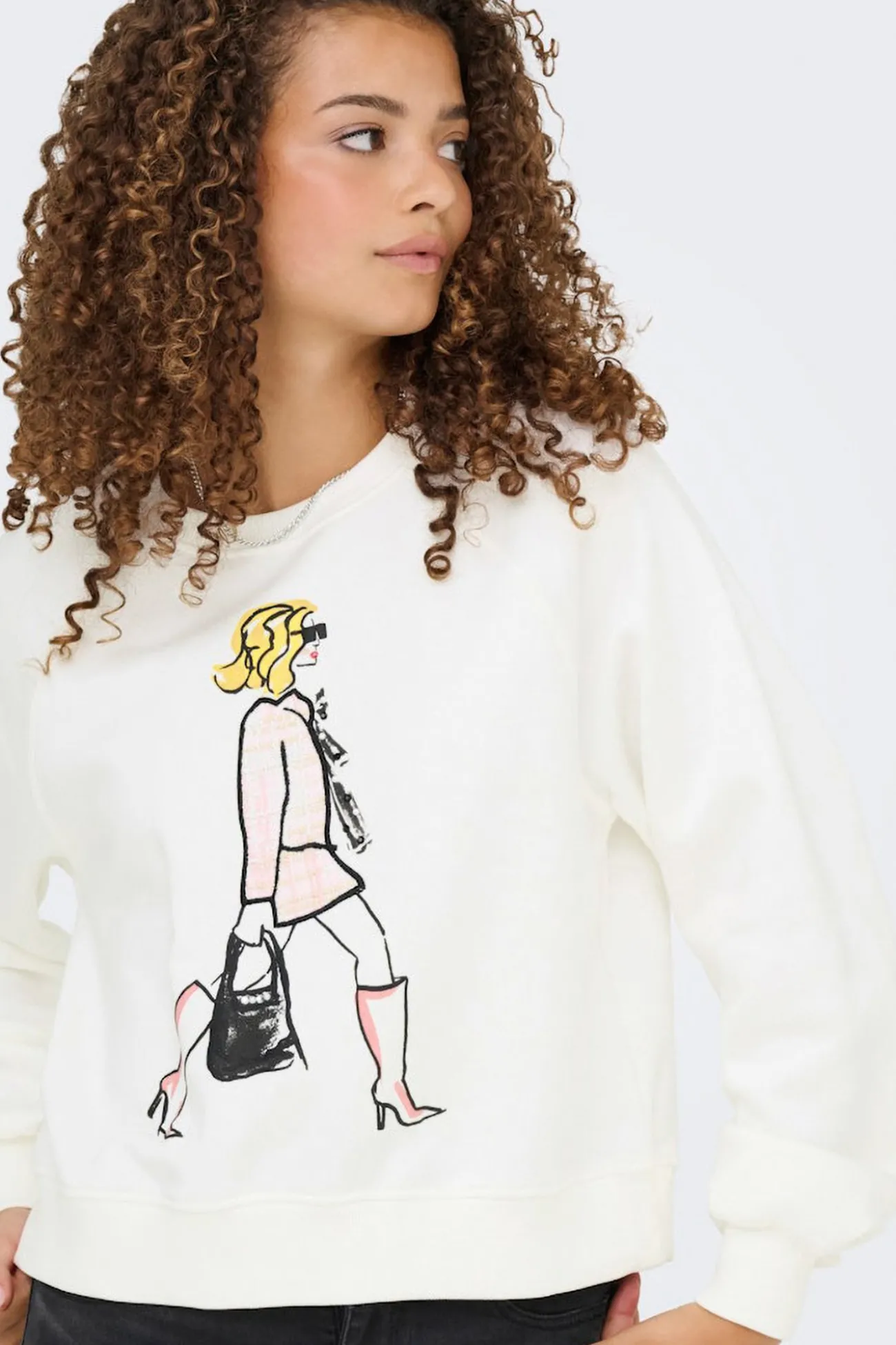 Sudadera dibujo frontal