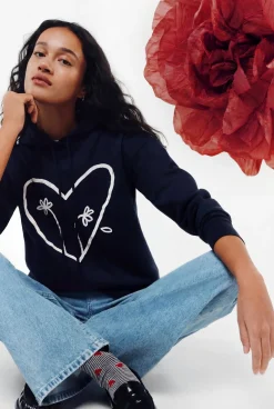 Sudadera dos flores