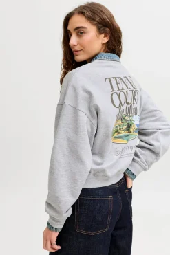 Sudadera loose Tennis Court